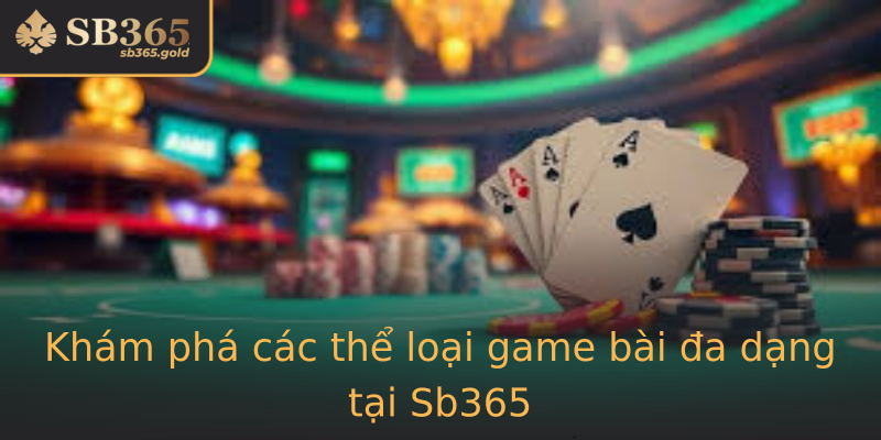 Khám phá các thể loại game bài đa dạng tại Sb365